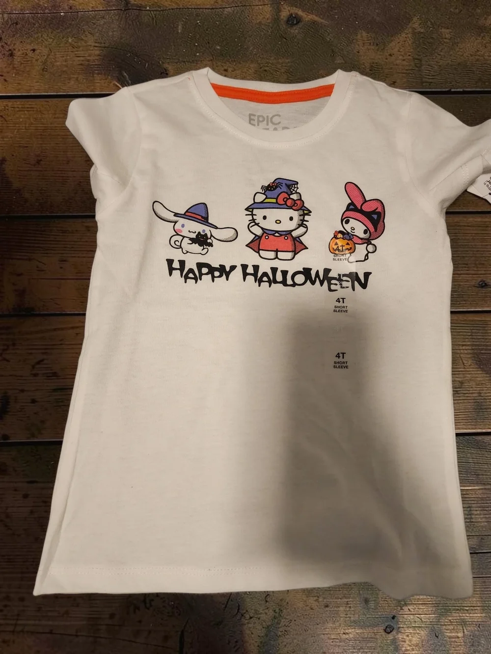 Hello Kitty Halloween White Kids T-Shirt - 2T